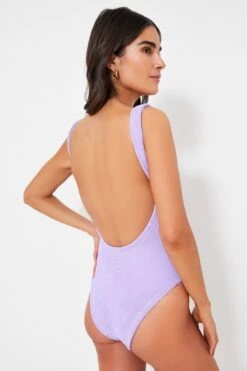 Lilac Classic Square Neck One Piece -MOTHER || Veronica Beard Shop jtOGlgsmaQSvCocQXI897AiB9tuoAB9g 1