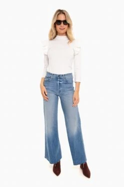 MOTHER We The Animals The Tomcat Roller Fray -MOTHER || Veronica Beard Shop li73HMR0YSKf3P28HhRfTxuZvtBa9e6q 1