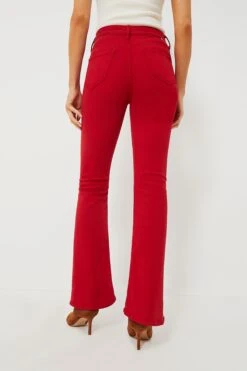 MOTHER Haute Red High Waisted Weekender Skimp -MOTHER || Veronica Beard Shop lt18xjPP3pdSFYzPlJisVFPgLnyoQ29n 1