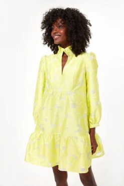 Citron Fil Coupe Palmerston Dress -MOTHER || Veronica Beard Shop mRSZHZ5hzBN9JktTxI9msQ8ErL40ju1r 1