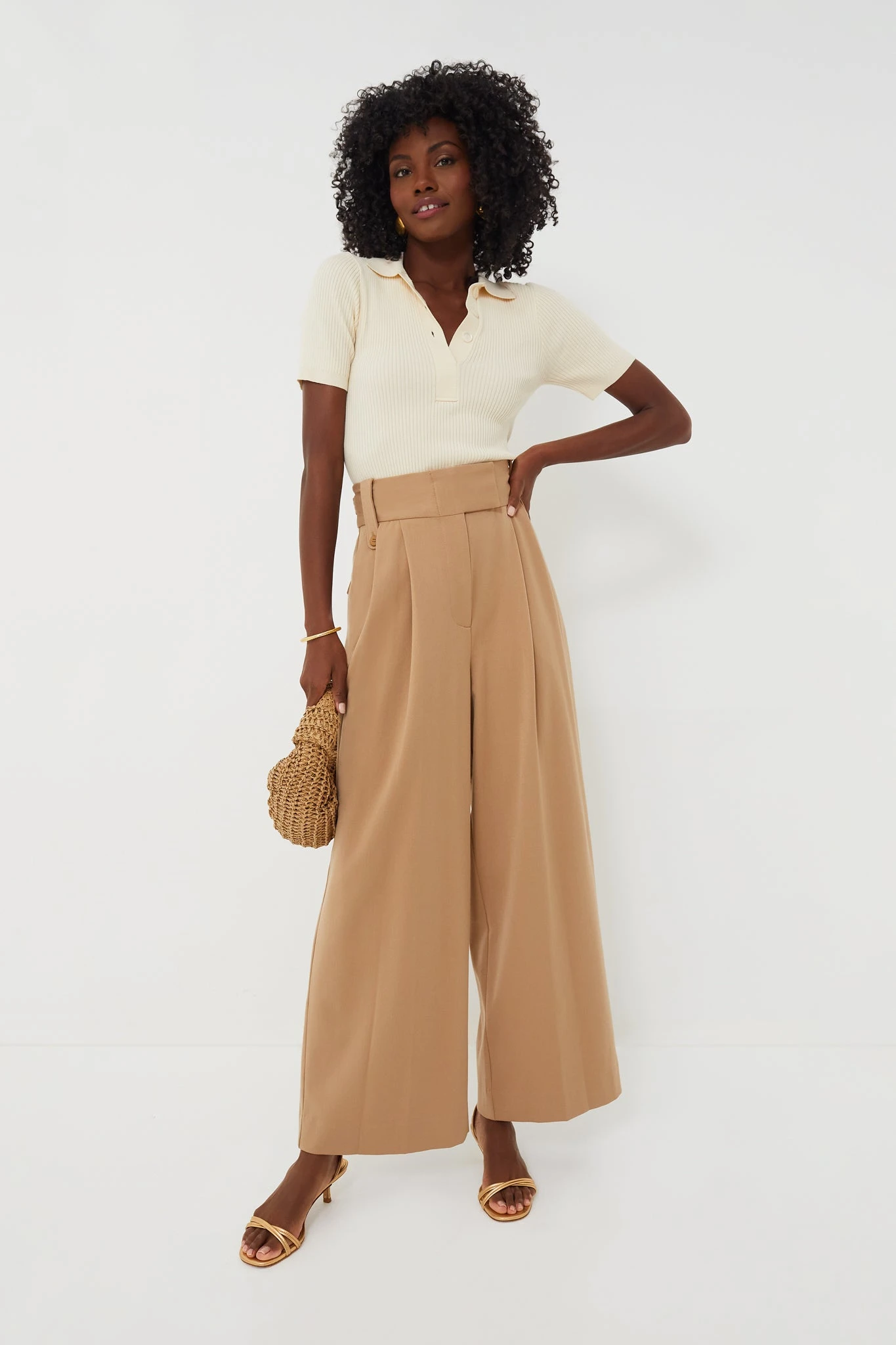 Staud Camel Ruth Pant 4 Staud Camel Ruth Pant - Image 2