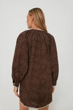 Brown Textured Trisha Shirt Dress -MOTHER || Veronica Beard Shop pn2NOjShqYiawjN3jZhXlwxfOClk2P9C 1