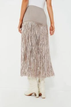 Sparrow Grey Florence Skirt -MOTHER || Veronica Beard Shop pwzCpQReev4RAMOPtN89i4gKRAMKHB81 1