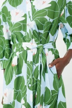 Green Waterlily Bianca Linen Dress -MOTHER || Veronica Beard Shop qBIU5gykvsevxCwz2Qrj2235tlPiqwov 1