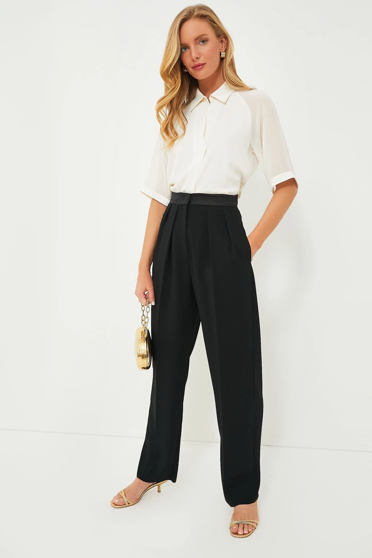 Marella Black Arles Trouser 8 Marella Black Arles Trouser - Image 6