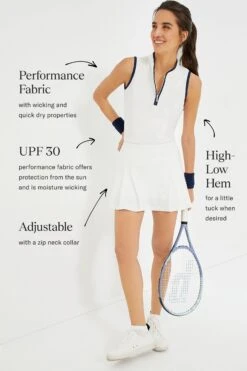 White Sleeveless Connors Mock Neck 11 White Sleeveless Connors Mock Neck -MOTHER || Veronica Beard Shop rn6B3SzfYtoyCJ6S3MLWBG1FDHNVsLyp 1