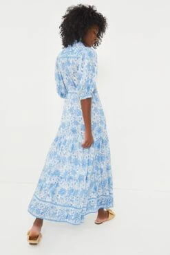 Blue Floral Blair Maxi Dress -MOTHER || Veronica Beard Shop teezAUkjOYK3pWVdYKig2GqS64UwWRNq 1