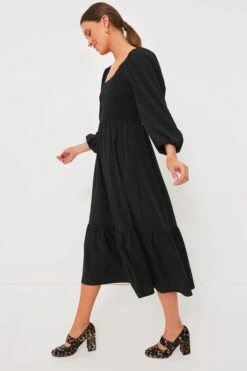 Black Seersucker Aleah Dress -MOTHER || Veronica Beard Shop uTm4QqizgqOB1zQY1mBy3LZquQOHmP8d 1