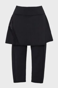 Black Jesse Skirted Capri -MOTHER || Veronica Beard Shop v3vrlckbyZ1C9SYKggmrlrU3qMpGGkXS 1