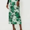Green Festive Bouquet Lorinda Skirt -MOTHER || Veronica Beard Shop vIhNvqf5TXQHqKcMgavre00LgZvfmgLX 1