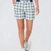 Lattice Plaid 5 Inch Linn Golf Shorts -MOTHER || Veronica Beard Shop vsBOPOHP1pFZi6w1uyLt8uTixI2rYH6u 1