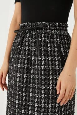 Onyx Tweed Cece Skirt -MOTHER || Veronica Beard Shop w6kKHDVrieHjqCo6niBhkIal8ZBzMzQU 1