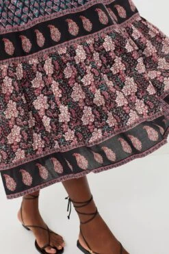 Donna Print Sleeveless Midi Dress -MOTHER || Veronica Beard Shop w9hnQn7x7GqRSz6vCQomObTLFhOdKfxo 1