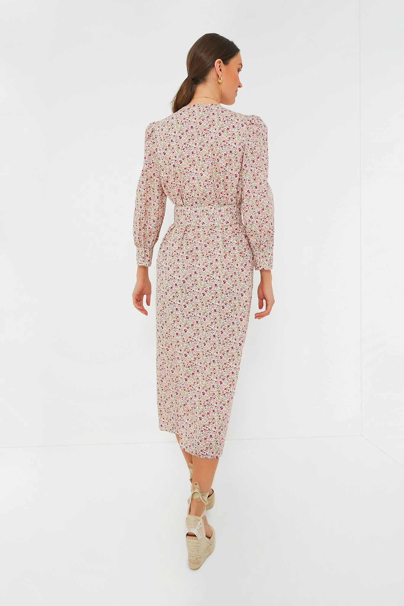 Pink Floral Nellie Maxi Dress 6 Pink Floral Nellie Maxi Dress - Image 4