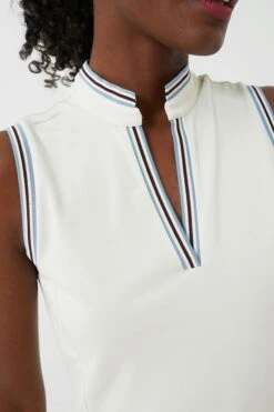 Sleeveless Air Tech Polo 12 Sleeveless Air Tech Polo -MOTHER || Veronica Beard Shop xM8CsBpfvQVCwfmwT2K0veg8uMOGvWer 1