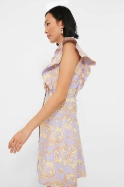 Palm Spliced Florence Mini Dress -MOTHER || Veronica Beard Shop xVGer9oLBfluMy0Qk8vauu4WxUHNfC7s 1