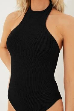 Black Polly Halter Neck One Piece -MOTHER || Veronica Beard Shop xdL05npQwapJAcJ7YdlcIrLpJgc23C8X 1