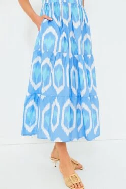 Exclusive Blue Odisha One Shoulder Maxi Dress -MOTHER || Veronica Beard Shop z0heXtdovyczLleMEQhMULdMY6nE4pJw 1