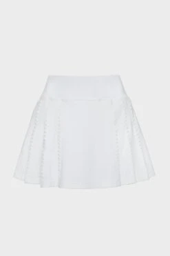 White Ric Rac 14 Inch Lydia Tennis Skirt -MOTHER || Veronica Beard Shop zJYgFBAZiTfE3D5MtNDjfETfmLXvnbyE 1